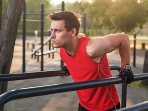 Office Building Outdoor Exercise Stations